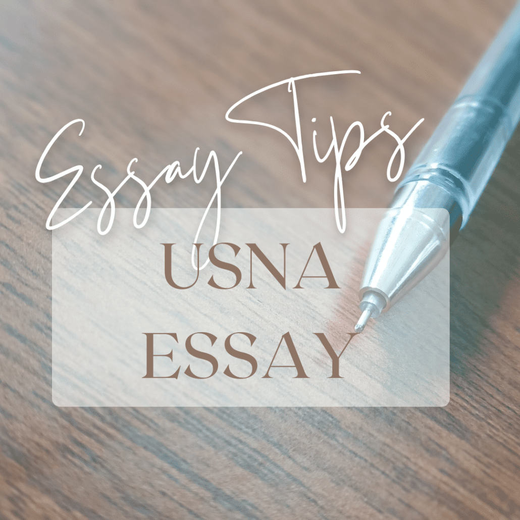 service academy essay tips