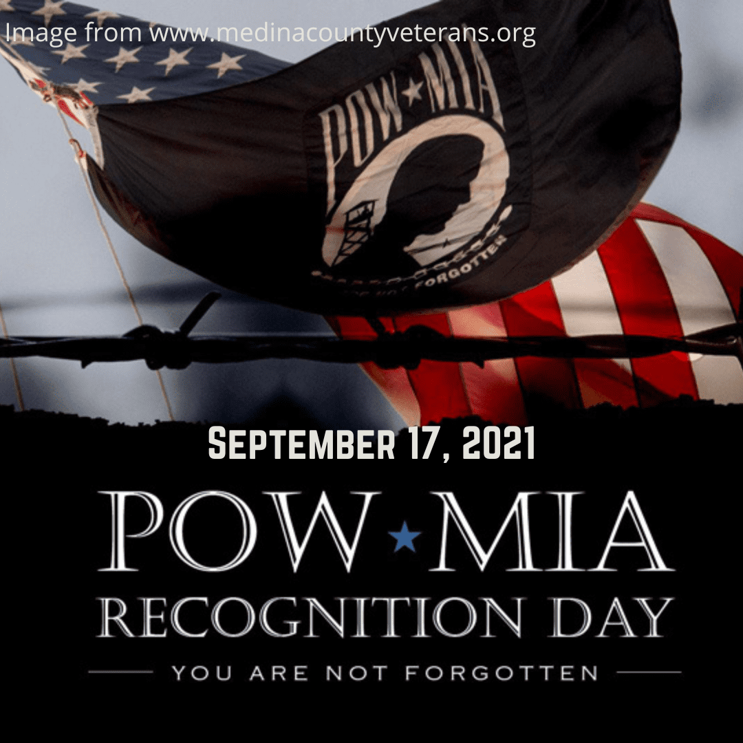 National POW/MIA Recognition Day Friday, Sept.16 Academy Endeavors