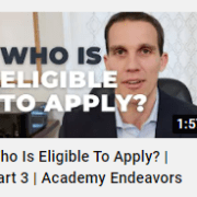 Who is eligible to apply in service academy
